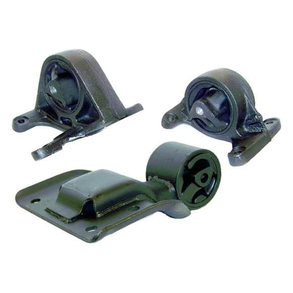 52059226KL Front and Rear, Driver and Passenger Side OE Replacement Series Motor Mount, Set of 3
