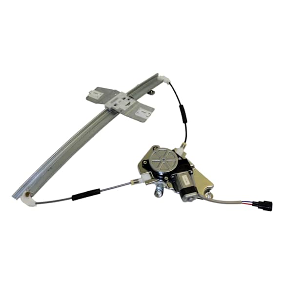 68059645AA Front, Driver Side OE Replacement Series Power Window Regulator, With Motor