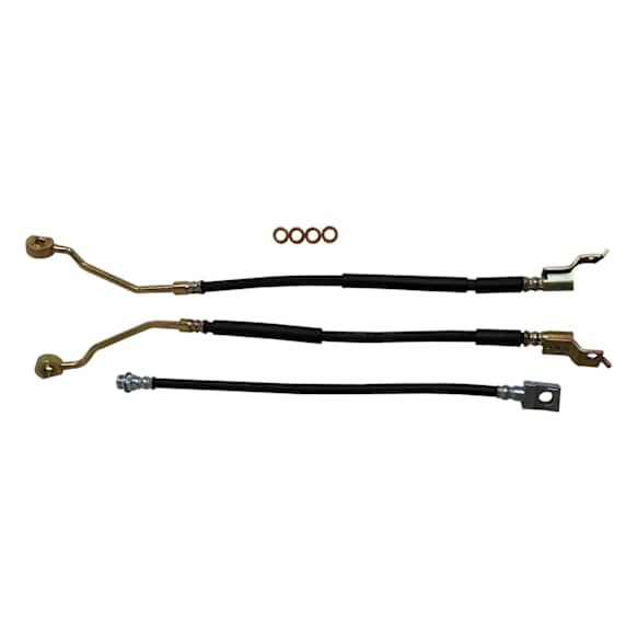 BHK5 Front and Rear Brake Line, Steel and Rubber