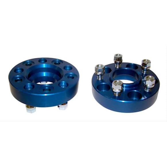 RT32003 Wheel Spacer - Anodized blue, Aluminum, Direct Fit, Set of 2