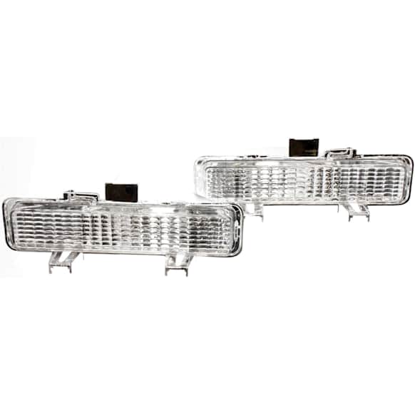 Front, Driver and Passenger Side Turn Signal Light, With bulb(s)