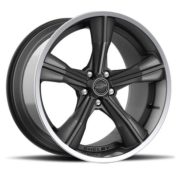 CS11-211555-G Aluminum Gunmetal Wheel, 20 in. X 11 in., 5 x 4.5 in. Bolt Pattern