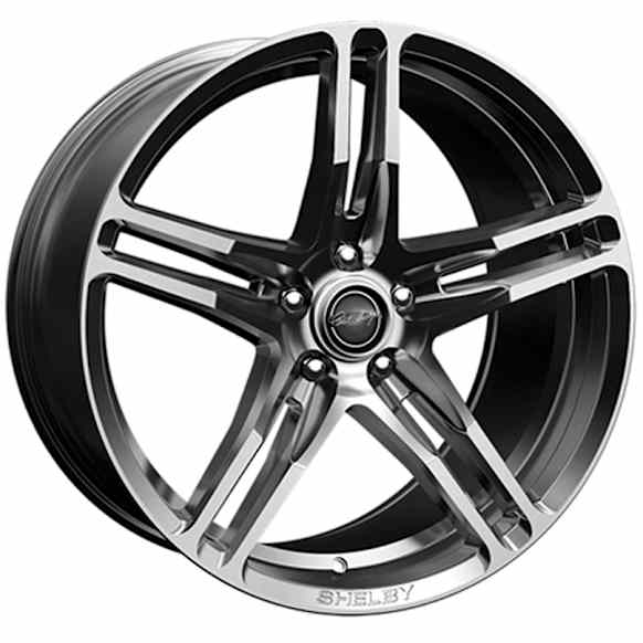 CS14-215455-CP Universal, Aluminum Powdercoated Chrome Wheel 20 in. X 11 in. 5 x 114.3 mm Bolt Pattern