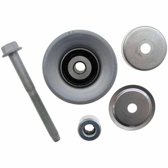 2015 Chevrolet Traverse - Accessory Belt Idler Pulley, 3.6L 6Cyl, Accessory Drive; Grooved Pulley, Includes Hardware, Steel