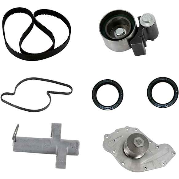 2009 Volkswagen Routan - Timing Belt Kit With Water Pump; Interference Engine Application, Water Pump Included, 6 Cyl 4.0L