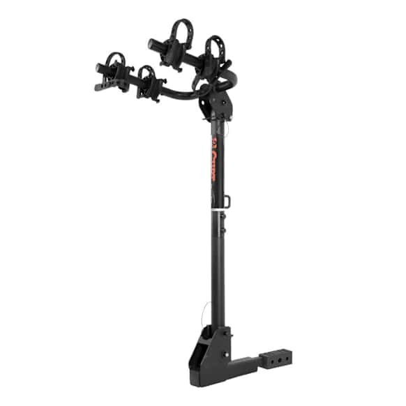 18021 Bike Rack - Powdercoated Textured Black, Carbon Steel, Hitch mount, Universal, Sold Individually