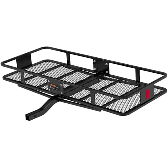 18152 Cargo Carrier - Powdercoated Black, Steel, Basket, Hitch, Universal, Sold Individually