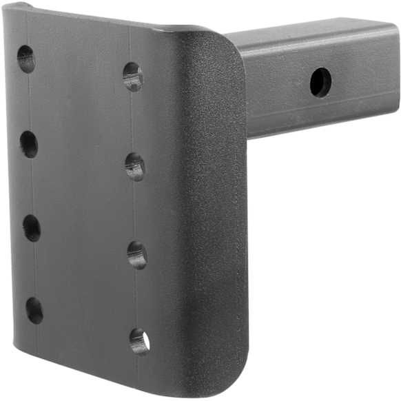 48343 Pintle Hook Mount - Powdercoated Black, Universal