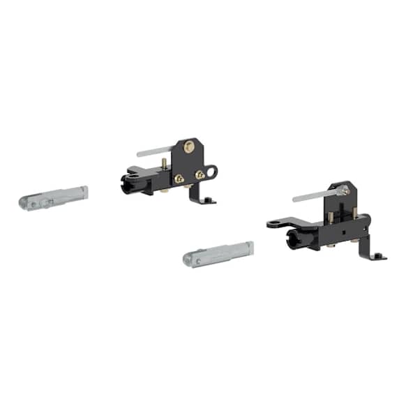 70127 Tow Bar - Powdercoated Gloss Black, Carbon Steel, Direct Fit, Sold Individually