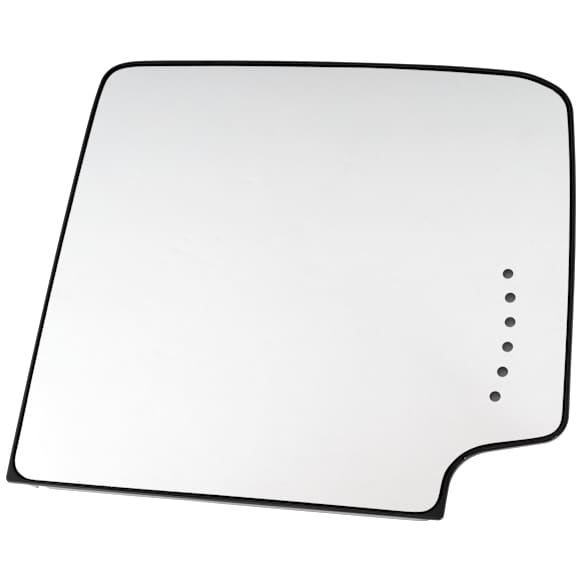 2015-2019 Chevrolet Silverado 3500 HD - Passenger Side, Upper Mirror Glass, Heated, No Blind Spot Feature