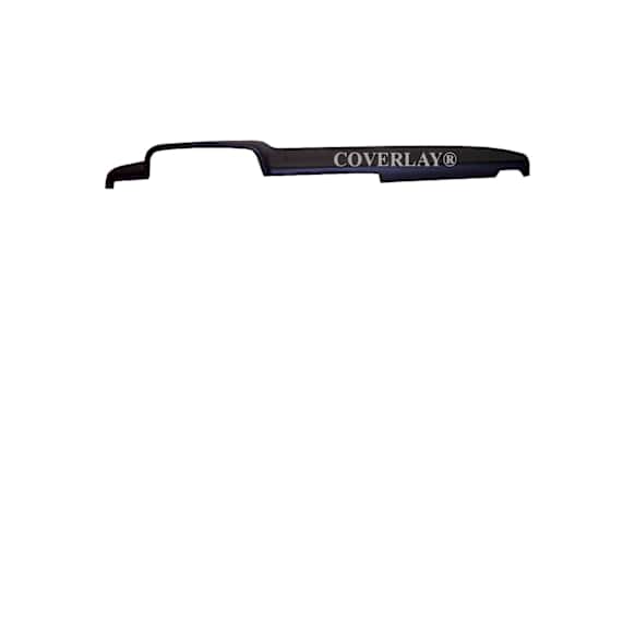 11-104-BLK Black, Molded, ABS Thermoplastic, Dash Cover Overlay 