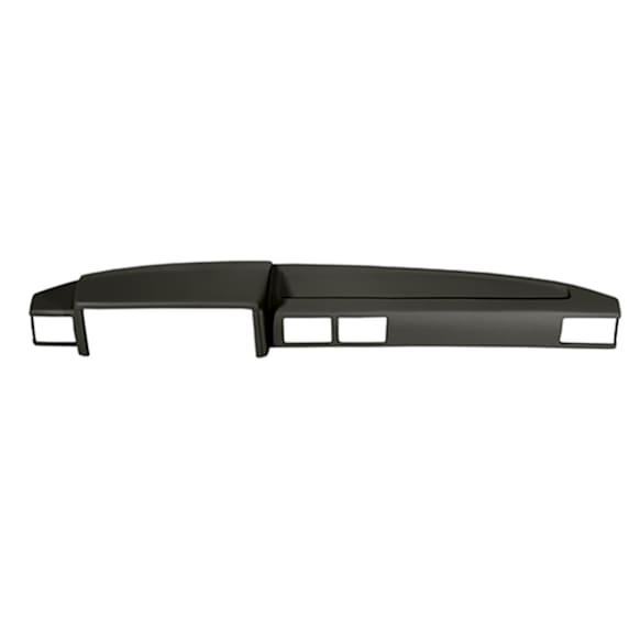 1986 Toyota Pickup - Dash Cover, Medium Gray, Molded; Overlay Over Factory Dash, With Long Tray Only, Vacu Molded Series