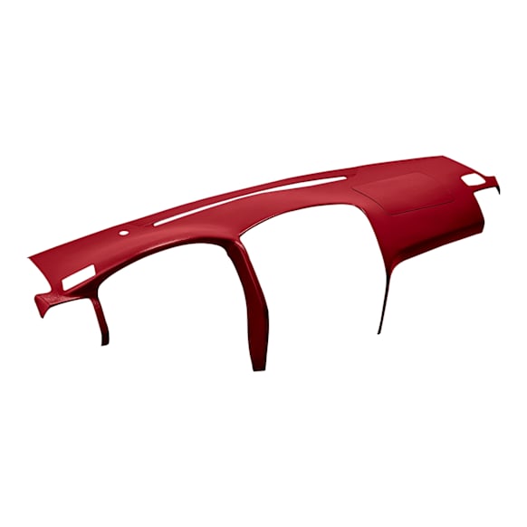 11-310LL-RD Red, Molded, ABS Thermoplastic, Dash Cover Overlay 