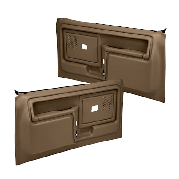 1984 Ford F-150 - Light Brown, Full Power, Front, Driver and Passenger Side, Door Trim Panel