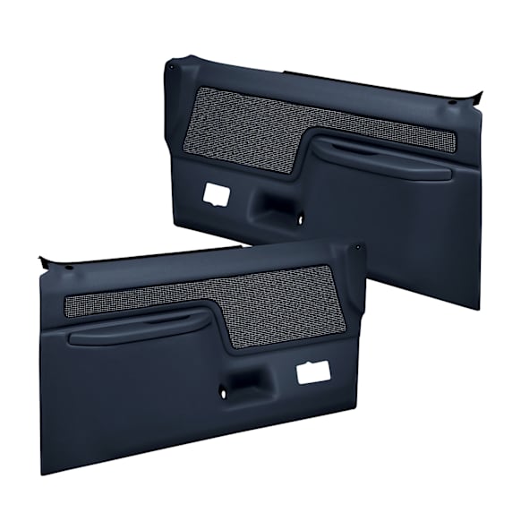 1989 Ford F-150 - Blue, Full Power, Front, Driver and Passenger Side, Door Trim Panel