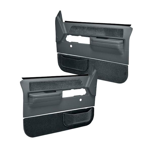 1993 Chevrolet Blazer - Slate Gray, No Power, Front, Driver and Passenger Side, Door Trim Panel