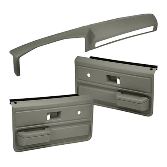 18-602C33-TGR Interior Restoration Kit - Taupe Gray,  Dash Cap, Door Panel, Direct Fit, Kit