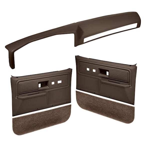 1979 GMC K1500 Suburban - Dark Brown, Full Power, Dash Cap, Door Panel, Kick Panel