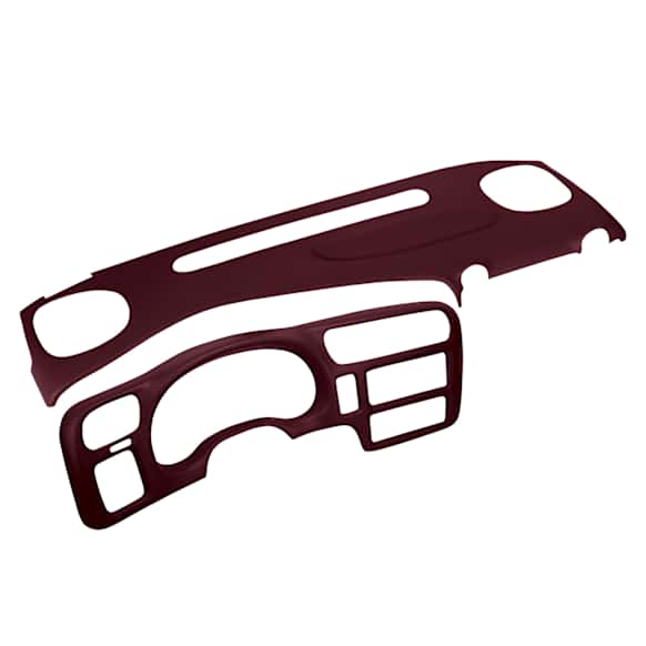 18-647C-MR Interior Restoration Kit - Maroon,  Dash Cap, Instrument Panel Cover, Direct Fit, Kit