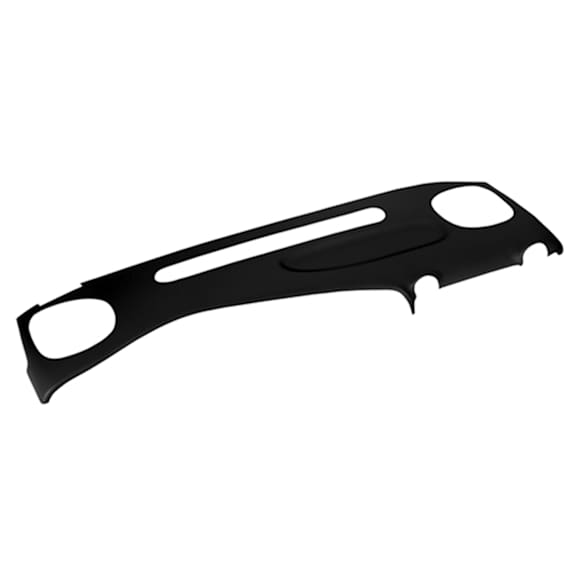 18-647-DGR Dark Gray, Molded, ABS Thermoplastic, Dash Cover Overlay 