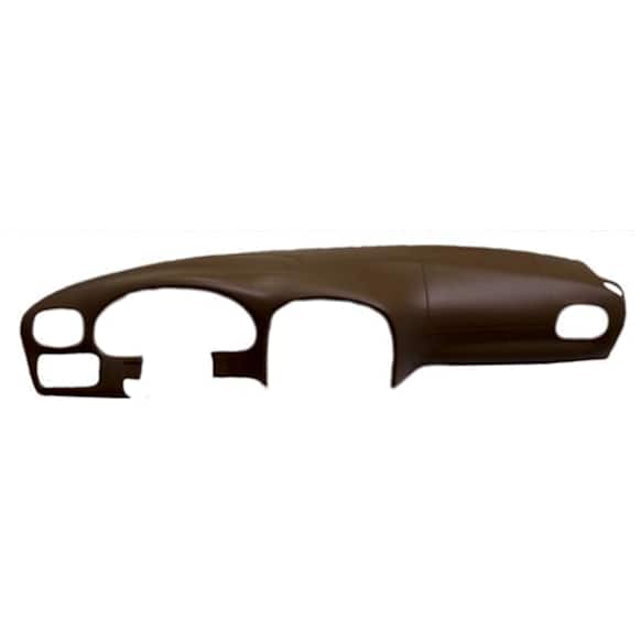 2001 Chrysler Voyager - Dash Cover, Dark Gray, Molded; Overlay Over Factory Dash, Without Raised Display/Vent Portion; For Use With Pn[22-107V], Vacu Molded Series