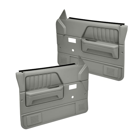 1993 Dodge Dakota - Light Gray, Front, Driver and Passenger Side, Door Trim Panel