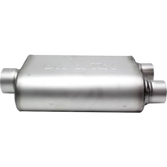 2003 Chevrolet Silverado 1500 - Muffler, Under 8600 Gross Vehicle Weight, Requires Hanger PN[36154], Natural, 4.3L, Ultra Flo Welded Series