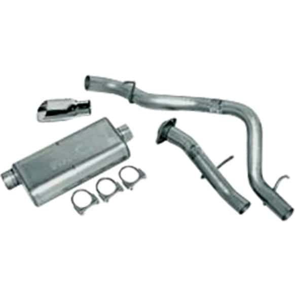 19361 Cat-Back Exhaust System, Made of Stainless Steel, Ultra Flo Welded Series