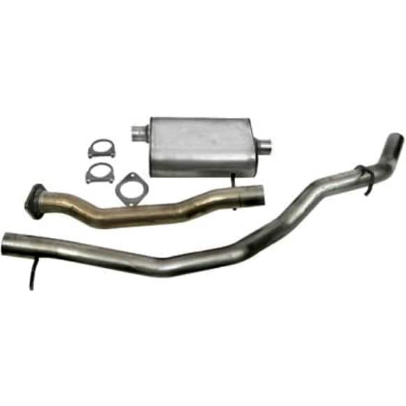 19399 Cat-Back Exhaust System, 4.3L, 6Cyl, Made of Stainless Steel, Ultra Flo Welded Series