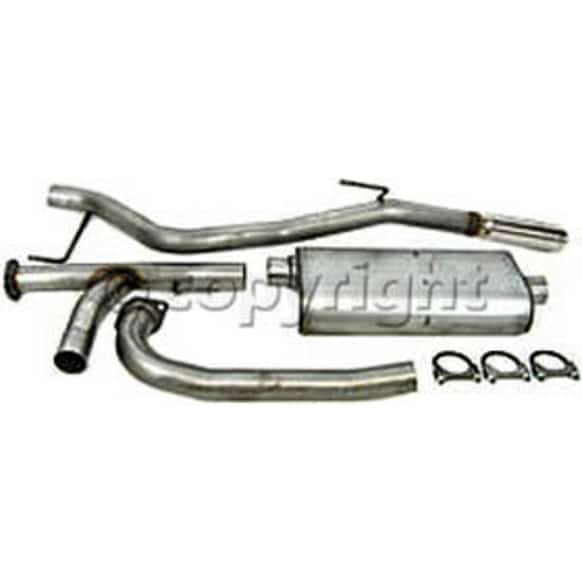 19443 Cat-Back Exhaust System, Made of Stainless Steel, Ultra Flo Welded Series