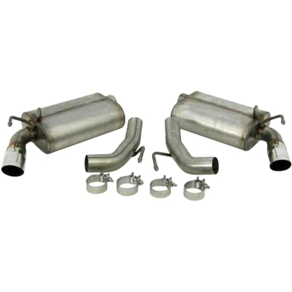 2014 Chevrolet Camaro - Ultra Flo Welded SS Series, Axle-Back, Exhaust System, 3.6L 6Cyl, Made of Stainless Steel