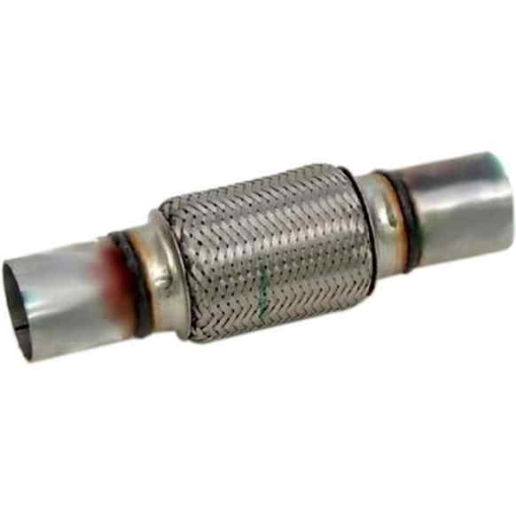 51025 Universal Flex Pipe, 2 in. OD, 6 in. Body Length, 10.5 in. Overall Length, Stainless Steel