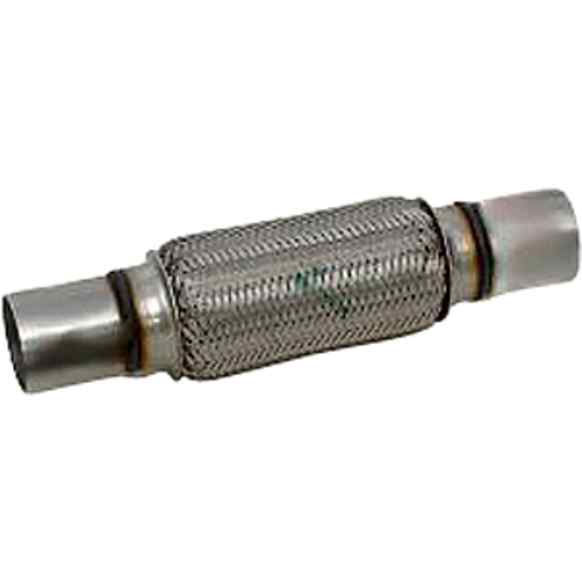 52252 Universal Flex Pipe, 2 in. OD, 8 in. Body Length, 12.5 in. Overall Length, Stainless Steel