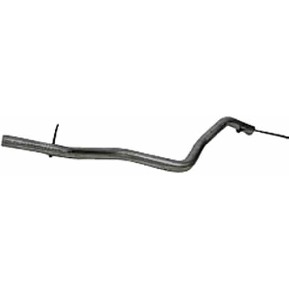 55262 Tail Pipe - Natural, Aluminized Steel, Direct Fit, Sold individually