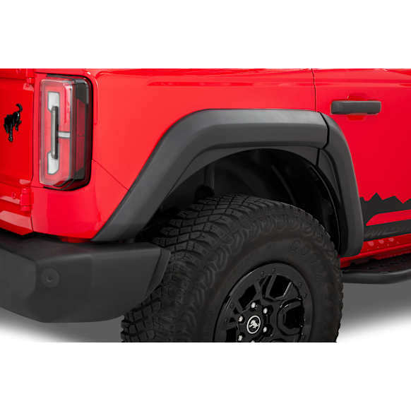 2023 Ford Bronco - Front and Rear, Driver and Passenger Side, Fender Flares, Black