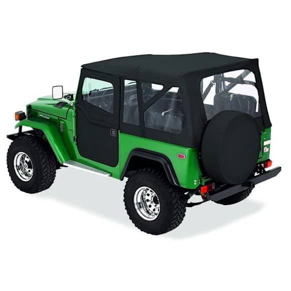 51464-15 Supertop Soft Top - With Frame (Frame Included) Black Denim