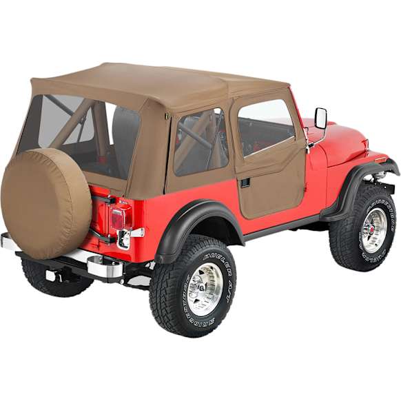 51597-04 Supertop Soft Top - With Frame (Frame Included) Tan