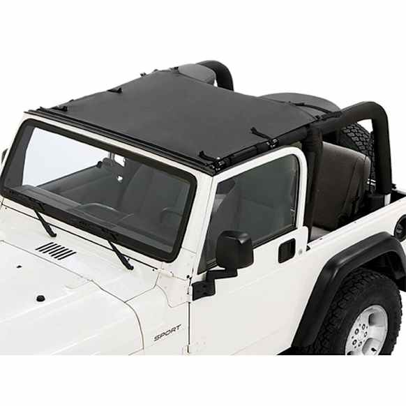 52403-35 Sun Standard Targa Style Bikini Top Black diamond