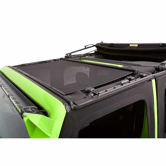 52406-11 Retractable Sunshade Black