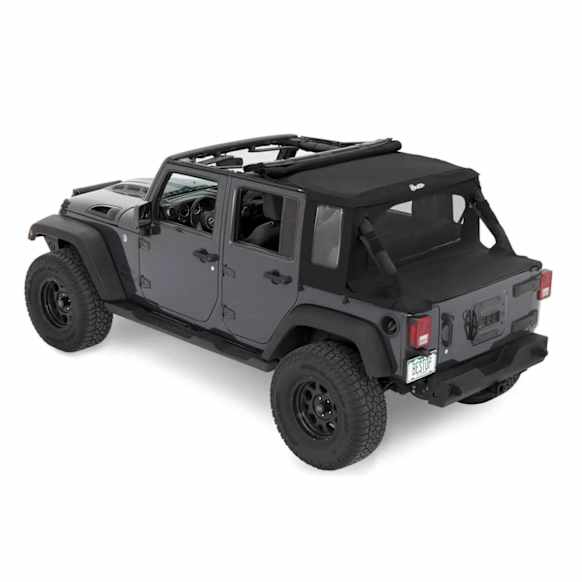 53900-17 Halftop Series Soft Top - Black