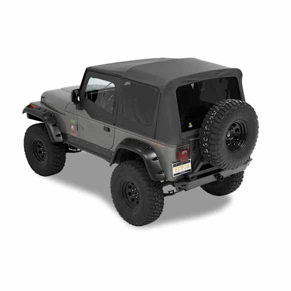 54601-01 Supertop NX Soft Top - With Frame (Frame Included) Black