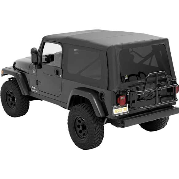 54721-35 Supertop NX Soft Top - With Frame (Frame Included) Black diamond