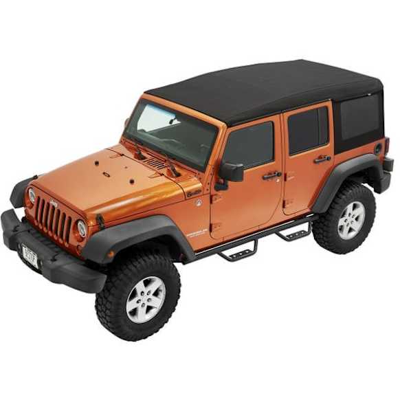 54724-17 Supertop Ultra Squareback Soft Top - Black