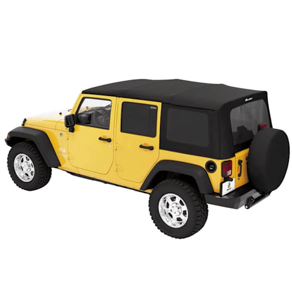79147-35 Replace-A-Top Soft Top - Without Frame (Requires Factory Frame) Black diamond