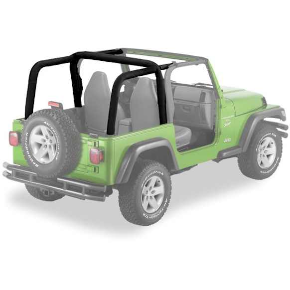 80025-35 Roll Bar Padding - Vinyl, Direct Fit, Kit