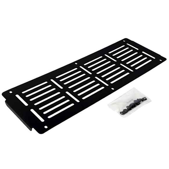 DZ95031TB Overaland Series Headache Rack, Textured Black