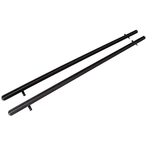 2019 GMC Sierra 3500 HD - Bed Rails, 97.6, 97.6 in. Bed, Fleetside, Powdercoated Textured Black, Aluminum, Set of 2