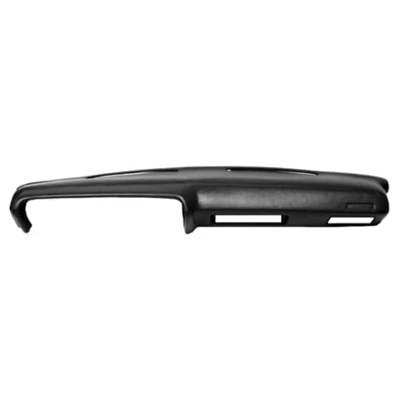 1973 Dodge Challenger - Dash Cover, Black, Molded; Overlay Over Factory Dash, With Speaker Perforations, With Air Conditioning, Dash Cap Series
