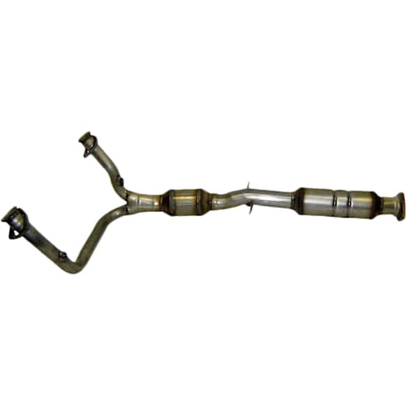 2003 Chevrolet S10 - Center Catalytic Converter, 4.3L 6Cyl, CARB and Federal EPA Standards, 50-state Legal,  Automatic Transmission, Y Pipe With 2 Converters EFN: 3GMXT04.3187, Vehicle Class: LDT2, RWD, Exact Fit Series