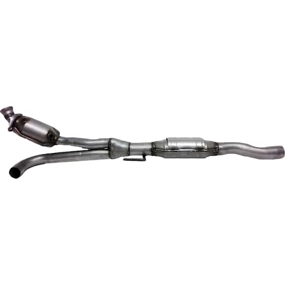 2002 Dodge Dakota - Front, Passenger Side Catalytic Converter, 3.9L 6Cyl, Federal EPA Standard, 46-State Legal (Cannot ship to CA, CO, NY or ME),  Y Pipe With 3 Converters, RWD, Exact Fit Series